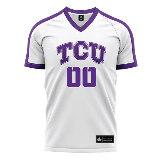 TCU - NCAA Women's Soccer : Claireese Foley - White Soccer Jersey-0