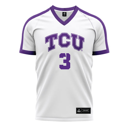 TCU - NCAA Women's Soccer : Alyssa Hennessey - White Soccer Jersey