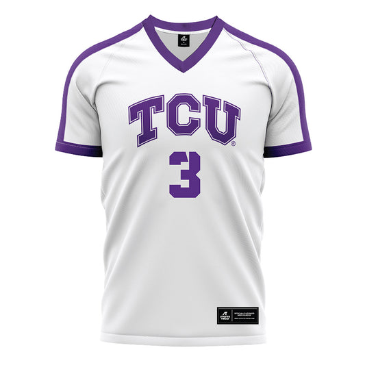 TCU - NCAA Women's Soccer : Alyssa Hennessey - White Soccer Jersey