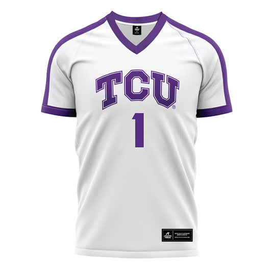 TCU - NCAA Women's Soccer : Olivia Geller - White Soccer Jersey