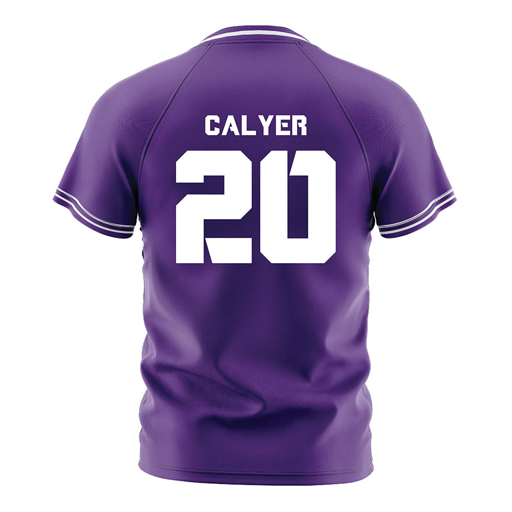 TCU - NCAA Women's Soccer : Zoe Calyer - Purple Soccer Jersey