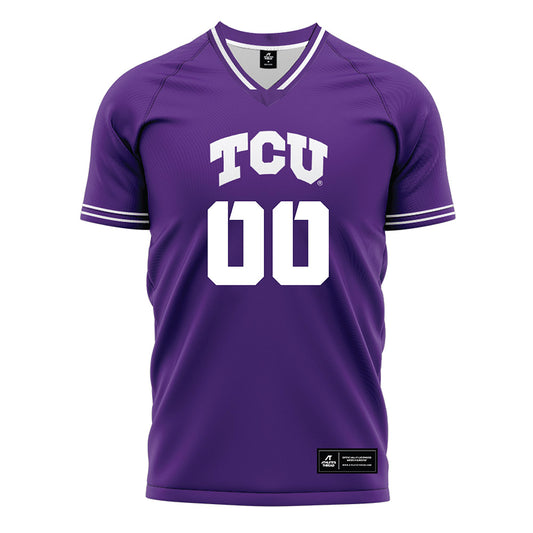 TCU - NCAA Women's Soccer : Claireese Foley - Purple Soccer Jersey-0