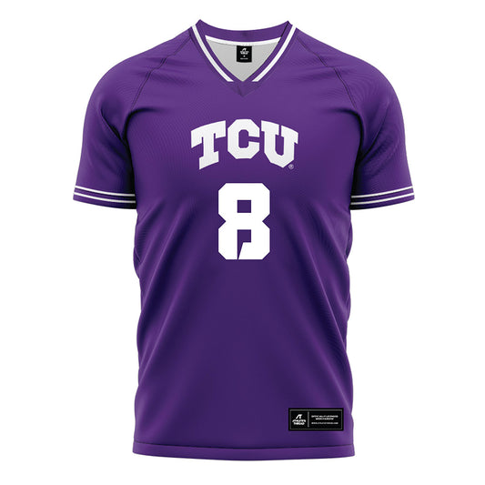 TCU - NCAA Women's Soccer : Oli Pena - Purple Soccer Jersey