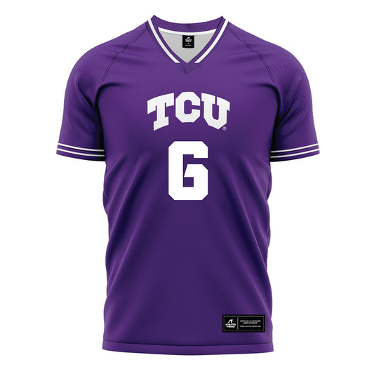 TCU - NCAA Women's Soccer : Kaela Martinez - Purple Soccer Jersey