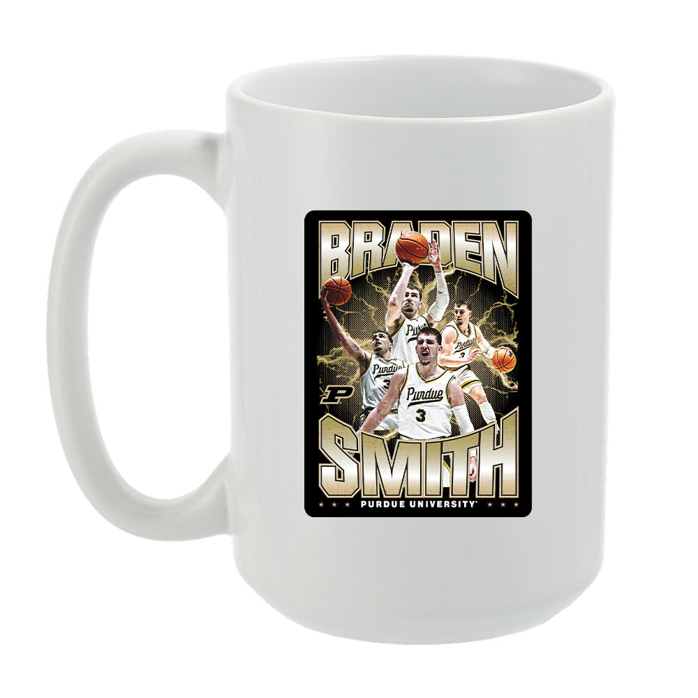 Purdue - NCAA Men's Basketball : Braden Smith - Official 2023 - 2024 Post Season -  Mug