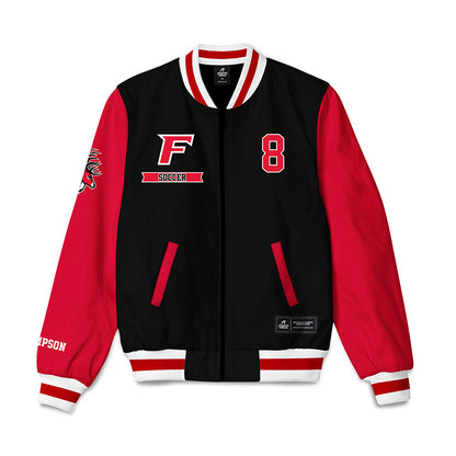 Fairfield - NCAA Men's Soccer : Drew Thompson - Bomber Jacket-0