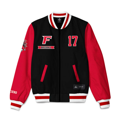 Fairfield - NCAA Baseball : Matthew Bucciero - Bomber Jacket