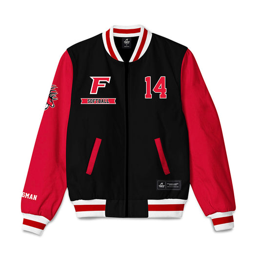 Fairfield - NCAA Softball : Allison Bridgman - Bomber Jacket