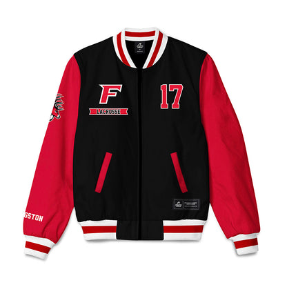 Fairfield - NCAA Men's Lacrosse : Nate Livingston - Bomber Jacket