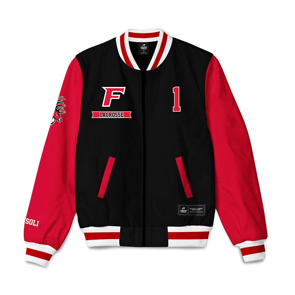 Fairfield - NCAA Men's Lacrosse : Will Consoli - Bomber Jacket