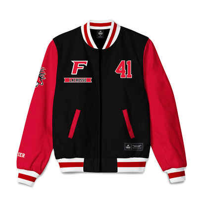 Fairfield - NCAA Men's Lacrosse : Alex Meier - Bomber Jacket-0