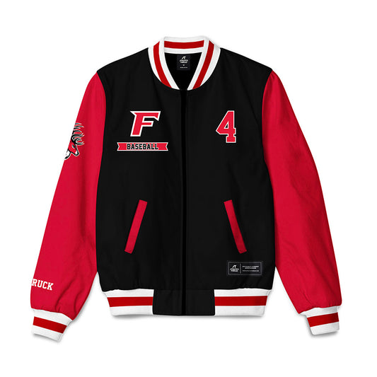 Fairfield - NCAA Baseball : Payten Wawruck - Bomber Jacket