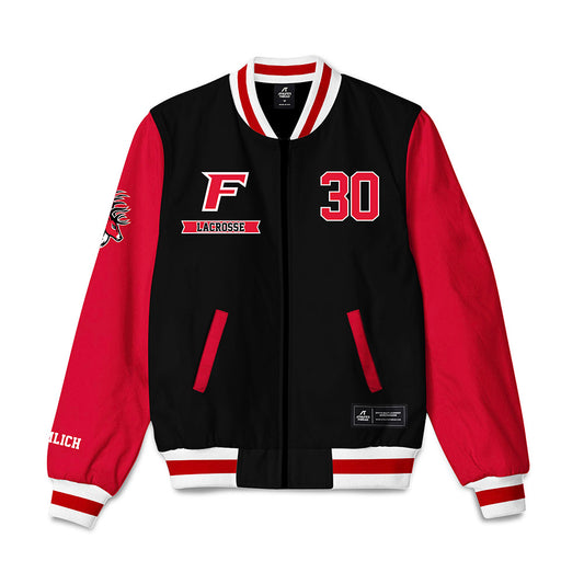 Fairfield - NCAA Men's Lacrosse : Lars Heimlich - Bomber Jacket