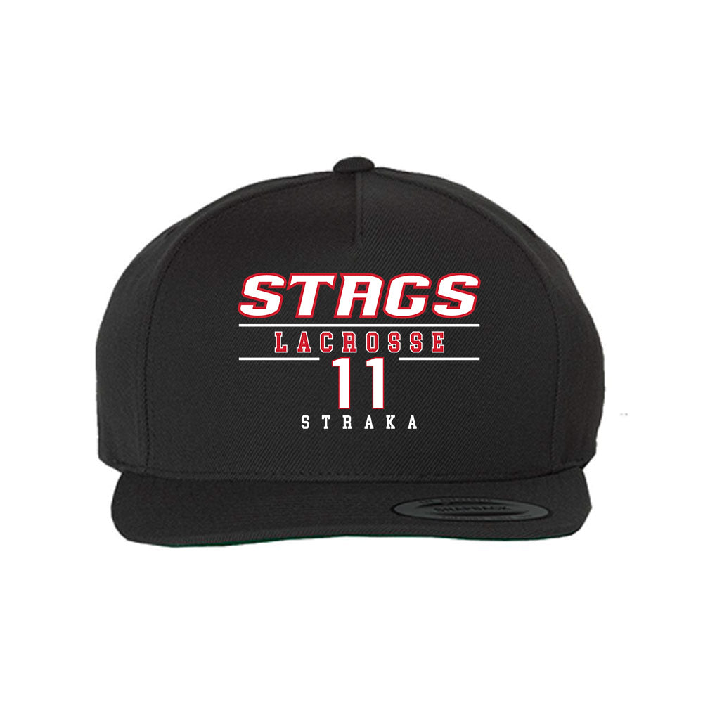 Fairfield - NCAA Women's Lacrosse : Stella Straka - Snapback Hat-0