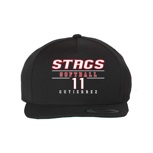 Fairfield - NCAA Softball : Martina Gutierrez - Snapback Hat-0