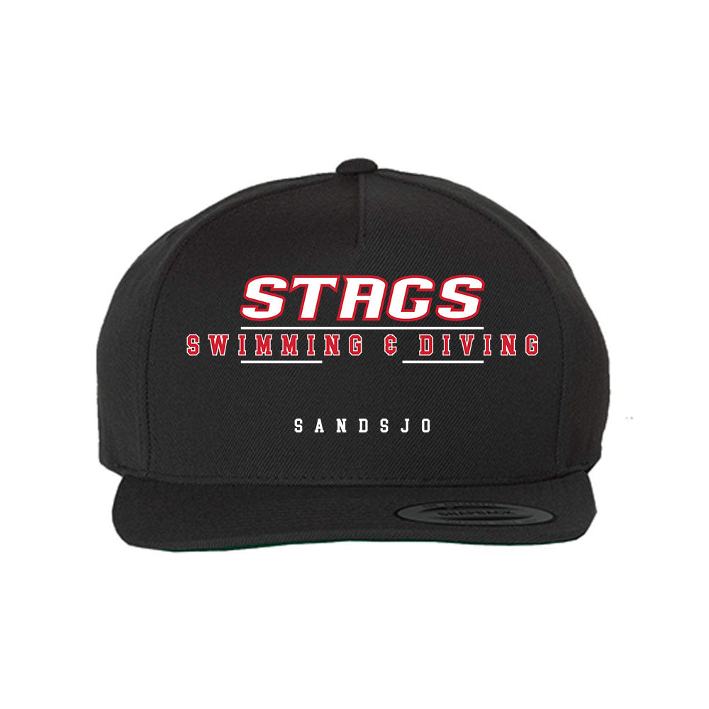 Fairfield - NCAA Women's Swimming & Diving : Tone Sandsjo - Snapback Hat-0