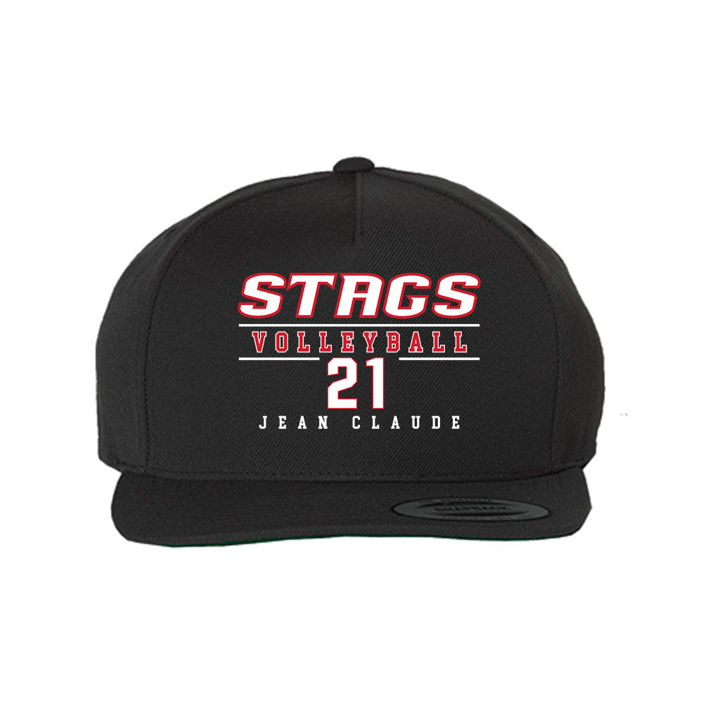 Fairfield - NCAA Women's Volleyball : Mia Jean Claude - Snapback Hat-0