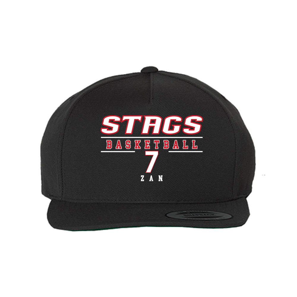 Fairfield - NCAA Men's Basketball : Ryan Zan - Snapback Hat-0