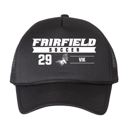 Fairfield - NCAA Men's Soccer : Audun Engen Vik - Trucker Hat-0