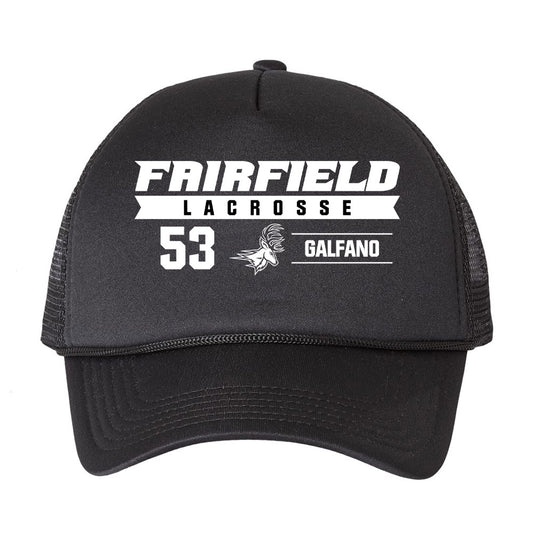 Fairfield - NCAA Men's Lacrosse : Jaden Galfano - Trucker Hat