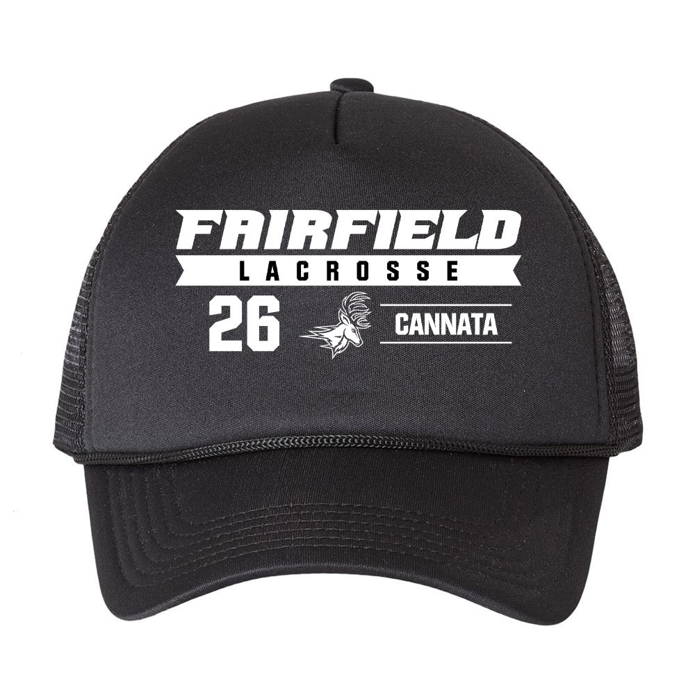 Fairfield - NCAA Men's Lacrosse : Bodie Cannata - Trucker Hat