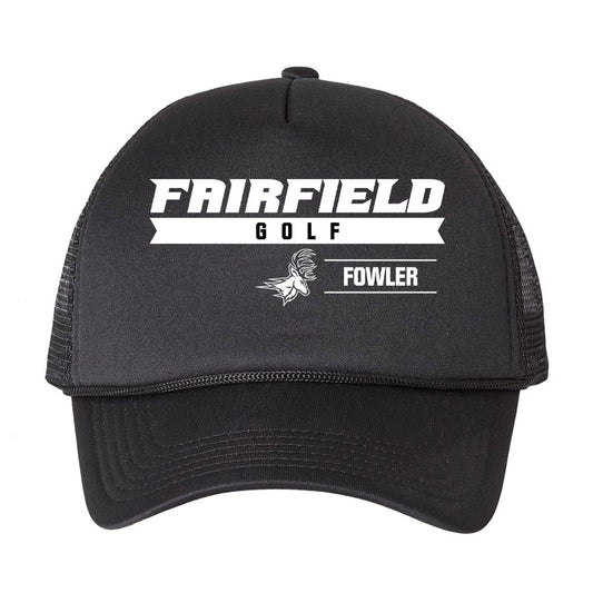 Fairfield - NCAA Women's Golf : Lucille Fowler - Trucker Hat-0