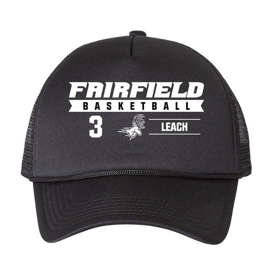 Fairfield - NCAA Men's Basketball : Jalen Leach - Trucker Hat