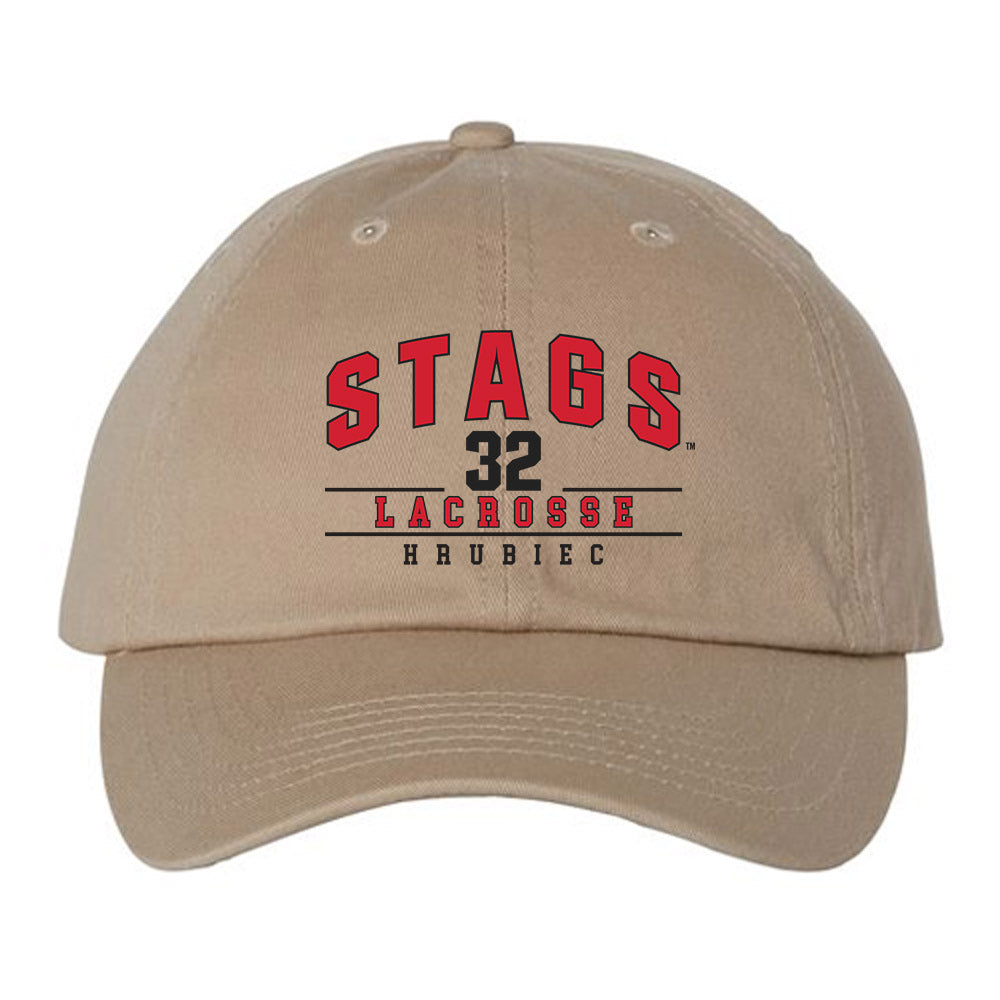 Fairfield - NCAA Men's Lacrosse : Bryce Hrubiec - Dad Hat-0