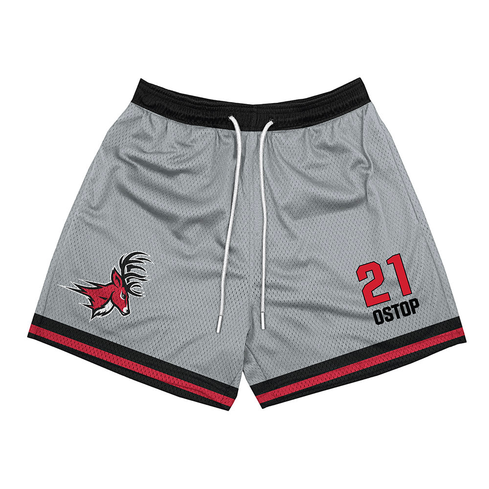 Fairfield - NCAA Men's Basketball : Tanner Ostop - Shorts-0