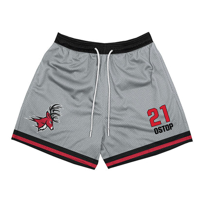 Fairfield - NCAA Men's Basketball : Tanner Ostop - Shorts-0