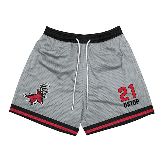 Fairfield - NCAA Men's Basketball : Tanner Ostop - Shorts-0