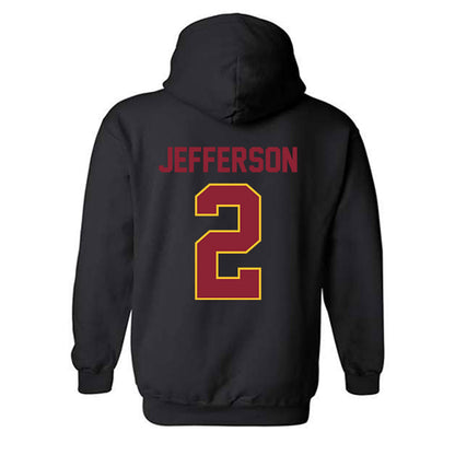 Iowa State - NCAA Men's Basketball : Joshua Jefferson - Classic Shersey Hooded Sweatshirt