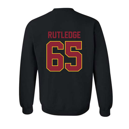 Iowa State - NCAA Football : Garret Rutledge - Classic Shersey Crewneck Sweatshirt-1