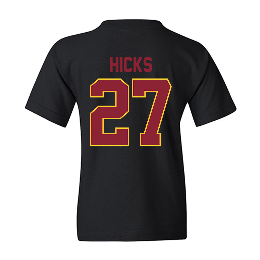 Iowa State - NCAA Football : LaMarcus Hicks - Classic Shersey Youth T-Shirt-1