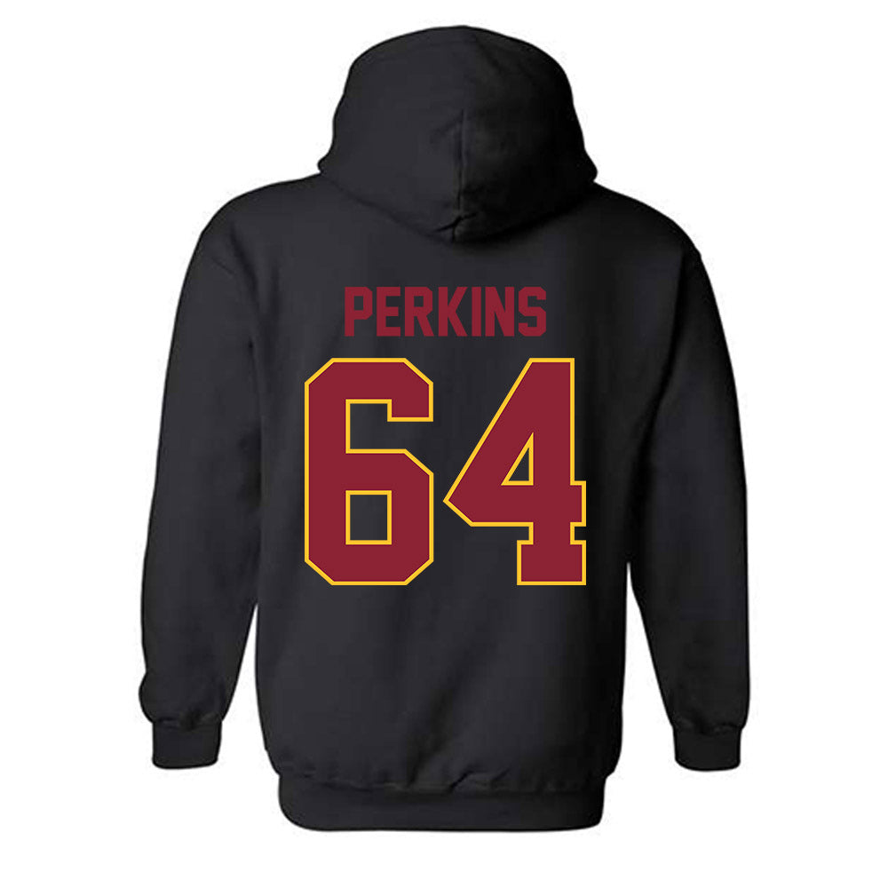 Iowa State - NCAA Football : Sione Perkins - Classic Shersey Hooded Sweatshirt-1