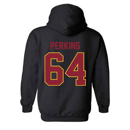Iowa State - NCAA Football : Sione Perkins - Classic Shersey Hooded Sweatshirt-1