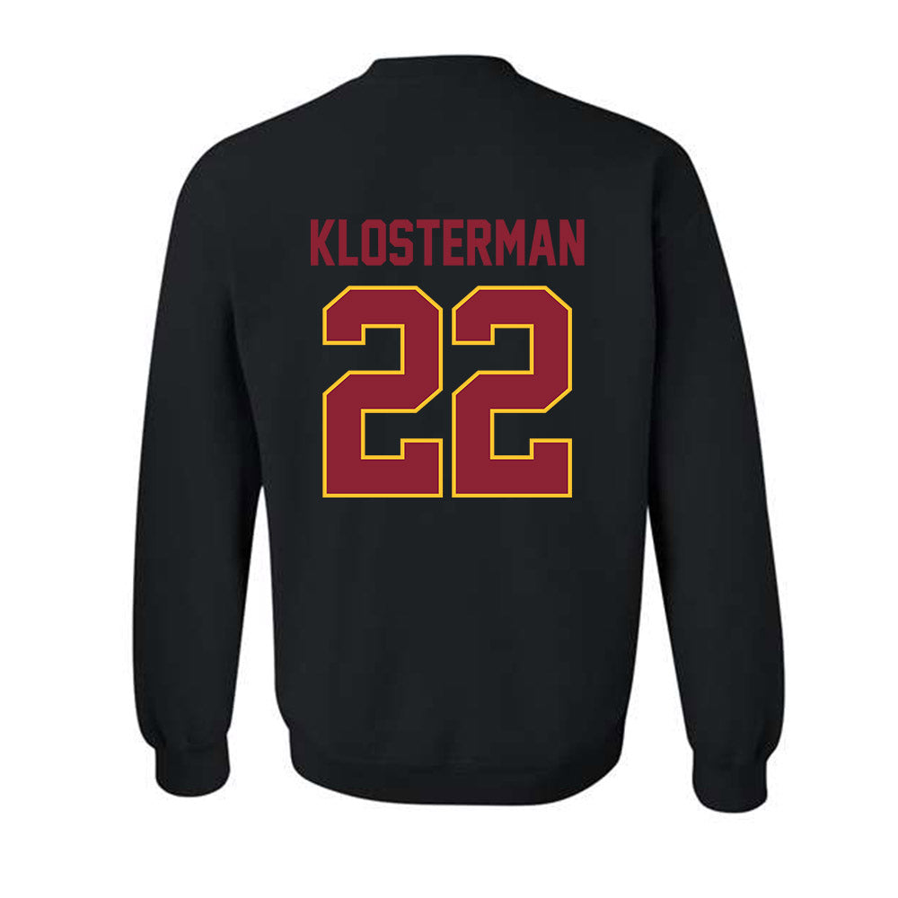 Iowa State - NCAA Football : John Klosterman - Classic Shersey Crewneck Sweatshirt