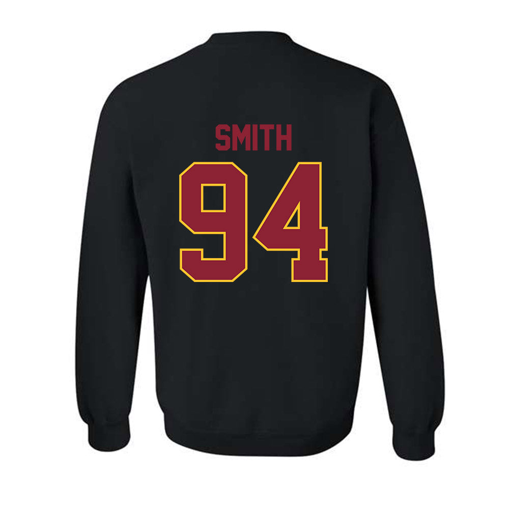 Iowa State - NCAA Football : Chase Smith - Classic Shersey Crewneck Sweatshirt-1