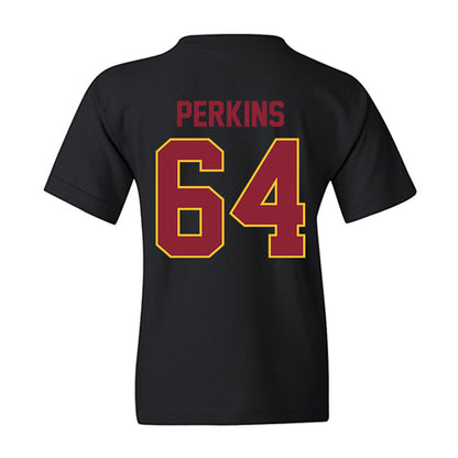 Iowa State - NCAA Football : Sione Perkins - Classic Shersey Youth T-Shirt-1