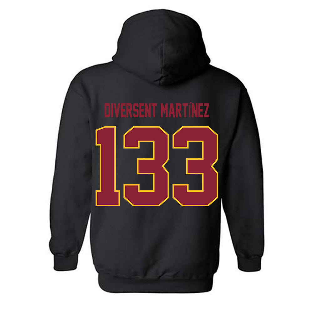 Iowa State - NCAA Wrestling : Osmany Diversent Martínez - Classic Shersey Hooded Sweatshirt-1