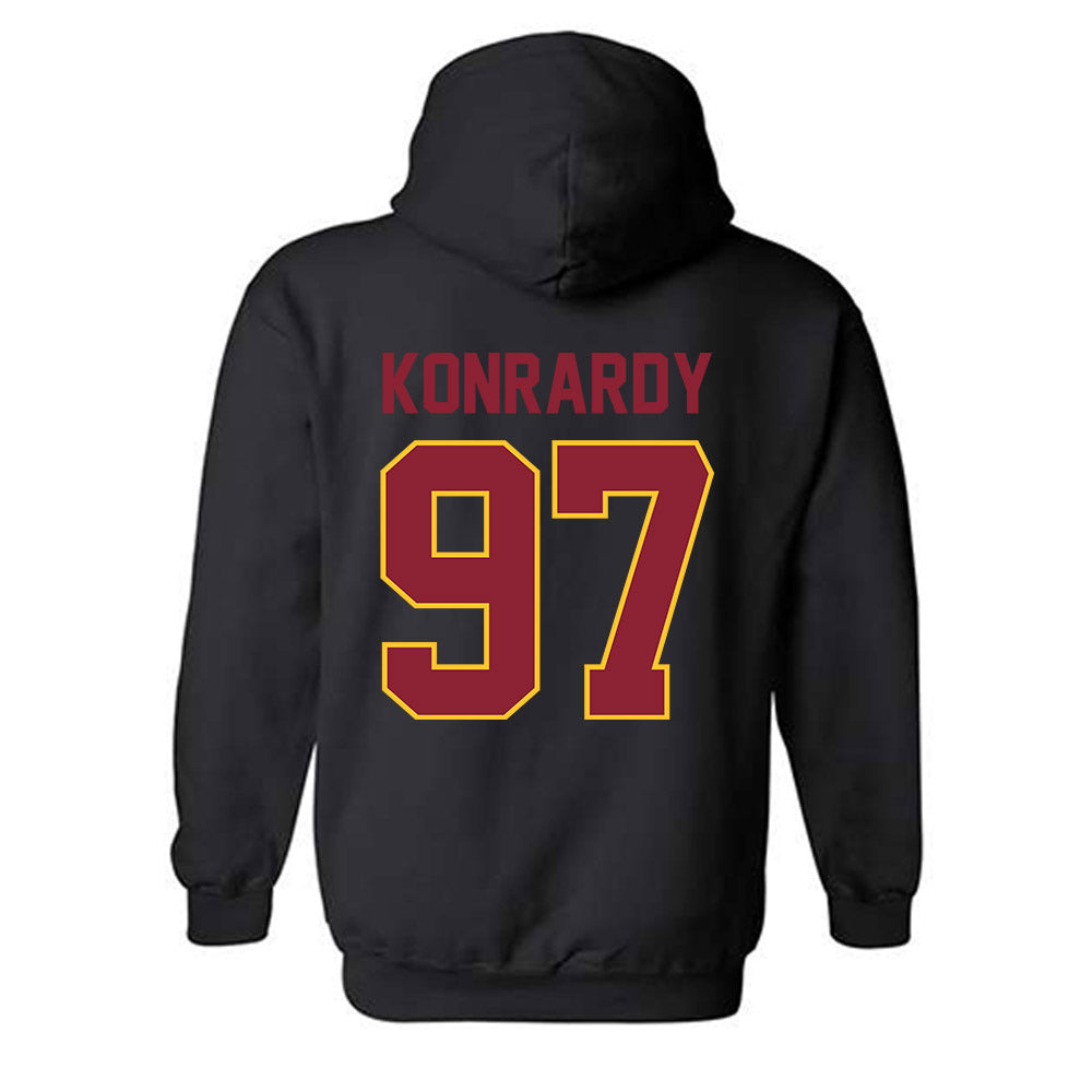 Iowa State - NCAA Football : Kyle Konrardy - Classic Shersey Hooded Sweatshirt