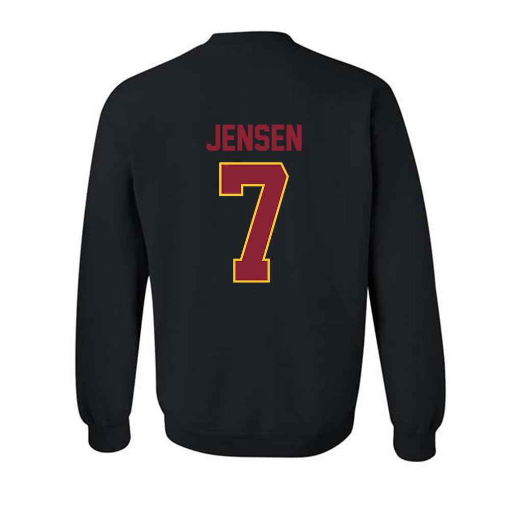 Iowa State - NCAA Women's Basketball : Freya Jensen - Classic Shersey Crewneck Sweatshirt-1