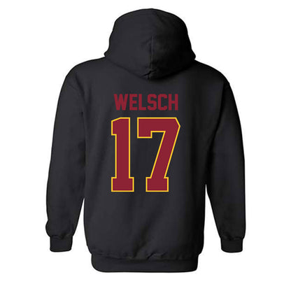 Iowa State - NCAA Football : Connor Welsch - Classic Shersey Hooded Sweatshirt-1