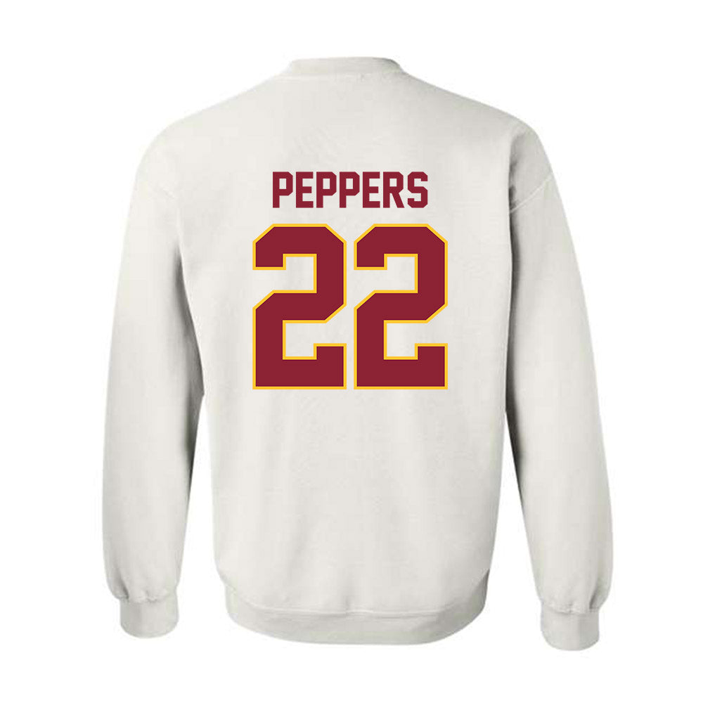 Iowa State - NCAA Football : Ryver Peppers - Classic Shersey Crewneck Sweatshirt-1
