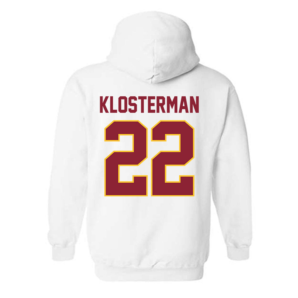 Iowa State - NCAA Football : John Klosterman - Classic Shersey Hooded Sweatshirt