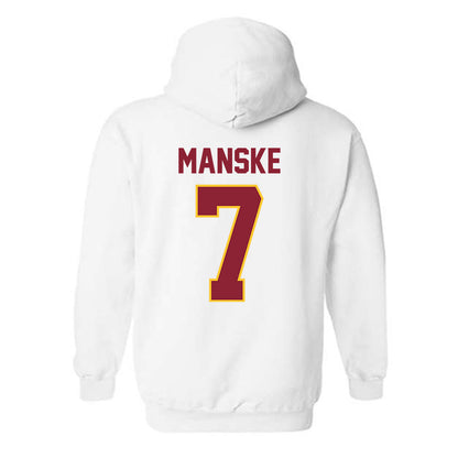 Iowa State - NCAA Football : Alex Manske - Classic Shersey Hooded Sweatshirt-1