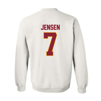 Iowa State - NCAA Women's Basketball : Freya Jensen - Classic Shersey Crewneck Sweatshirt-1