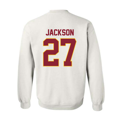 Iowa State - NCAA Football : Jayden Jackson - Classic Shersey Crewneck Sweatshirt-1