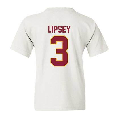 Iowa State - NCAA Men's Basketball : Tamin Lipsey - Classic Shersey Youth T-Shirt-1