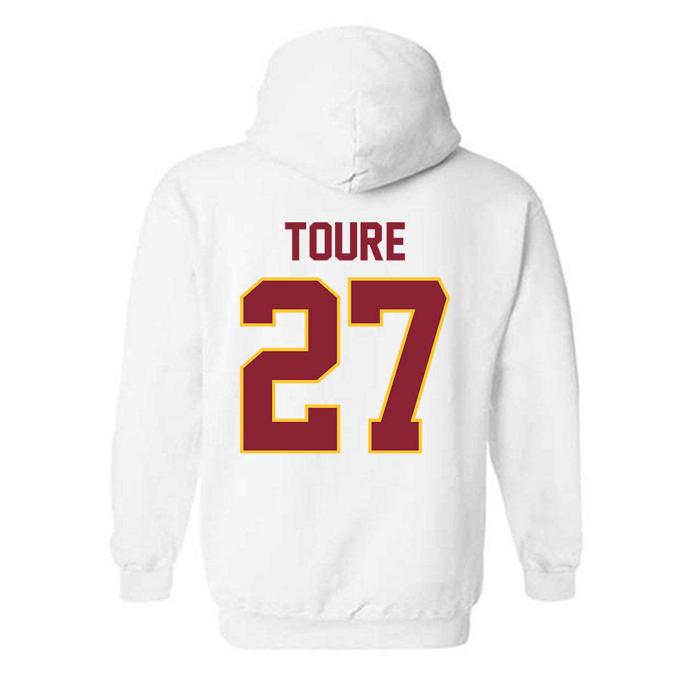Iowa State - NCAA Men's Basketball : Killyan Toure - Classic Shersey Hooded Sweatshirt-1